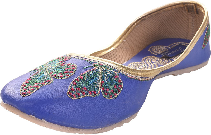 Tamanna butterfly Bellies For Women(Blue)