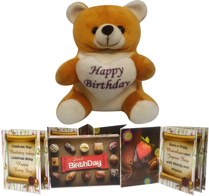 Natali Traders Birthday Gift Combo - Matchbox Greeting Card & Soft Toy(Set of 2) Natali Traders Birthday Gift Combo - Matchbox Greeting Card & Soft Toy(Set of 2)
