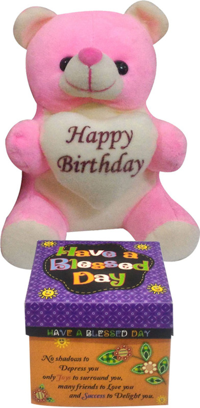 Natali Traders Birthday Gift Combo - Birthday Soft Toy & Surprise Box(Set of 2) Natali Traders Birthday Gift Combo - Birthday Soft Toy & Surprise Box(Set of 2)