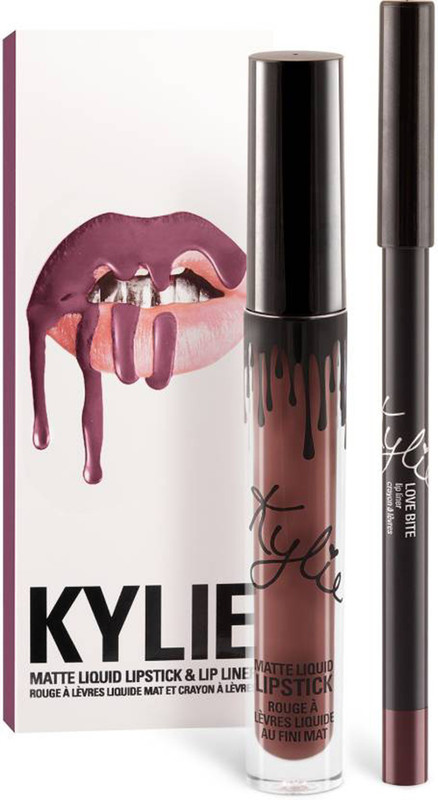 kylie jenner Love Bite ~ Rich Plum Brown(2 Items in the set)