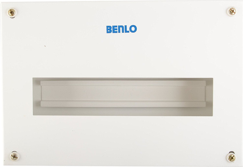 benlo Metal 12 Way Single Phase (SPN )Single Door Distribution Board