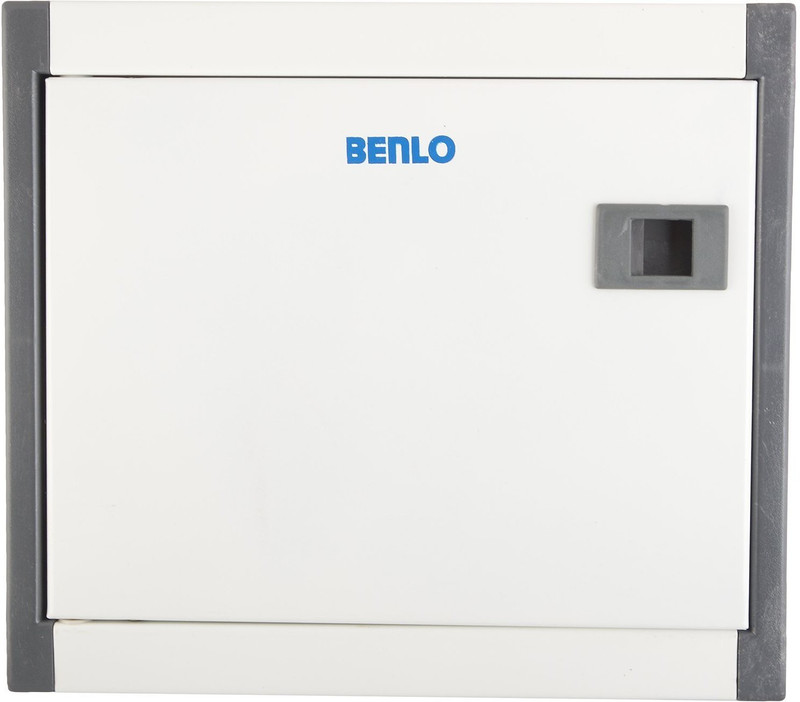 benlo Metal 10 Way Single Phase (SPN ) Double Door Distribution Board