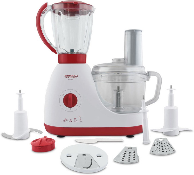 Maharaja Whiteline Fiesta food processor 600 W Food Processor(White)