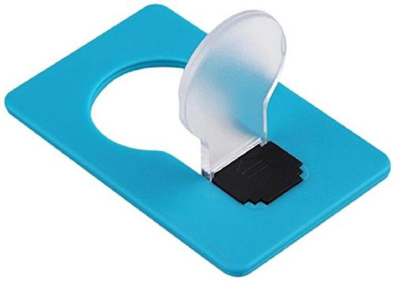 VibeX Mini Cute LED Night Light Wallet Pocket Credit Card Size Portable Lamp Bulbs LED Lantern(Blue)