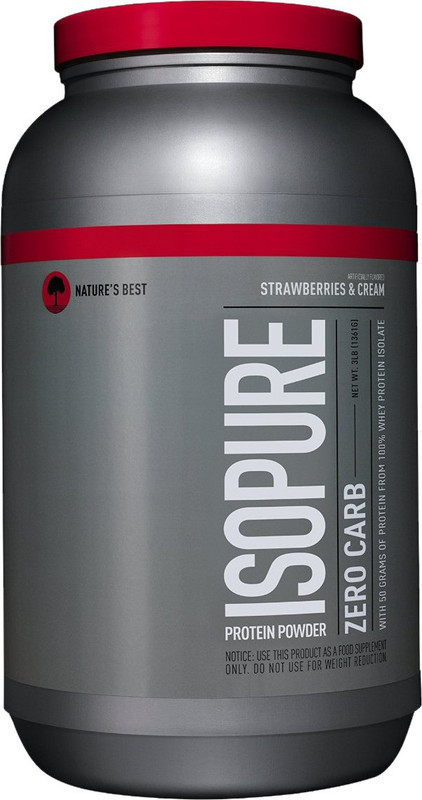 Isopure Zero Carb Whey Protein(1361 g, Strawberries & Cream) RS.4971 (33.00% Off) - Flipkart