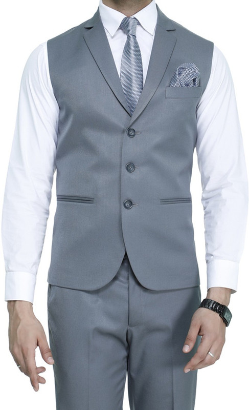 Buy ManQ Solid Men Waistcoat Online at desertcartSouth Africa