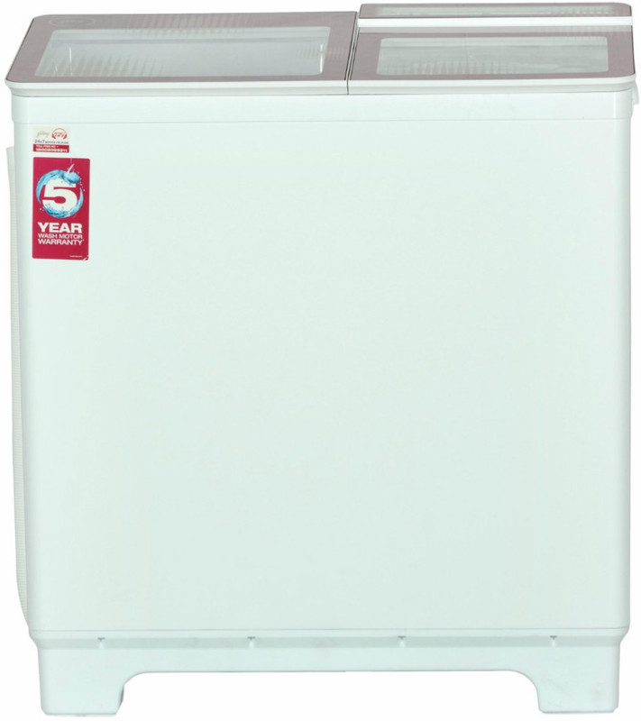 Godrej 8 kg Semi Automatic Top Load White, Pink(WS 800 PD)