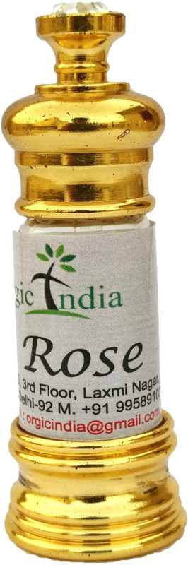 orgic india AOIRO5ML Floral Attar(Rose)