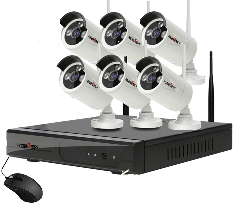 roborix Wireless WiFi System kit Security Camera(1 TB, 8 Channel)