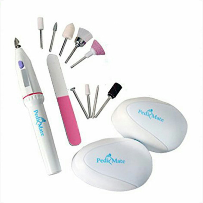 NK-STORE 18pcs/set Handheld Pedi Mate Manicure Pedicure Foot Care Tool(150 g, Set of 18)