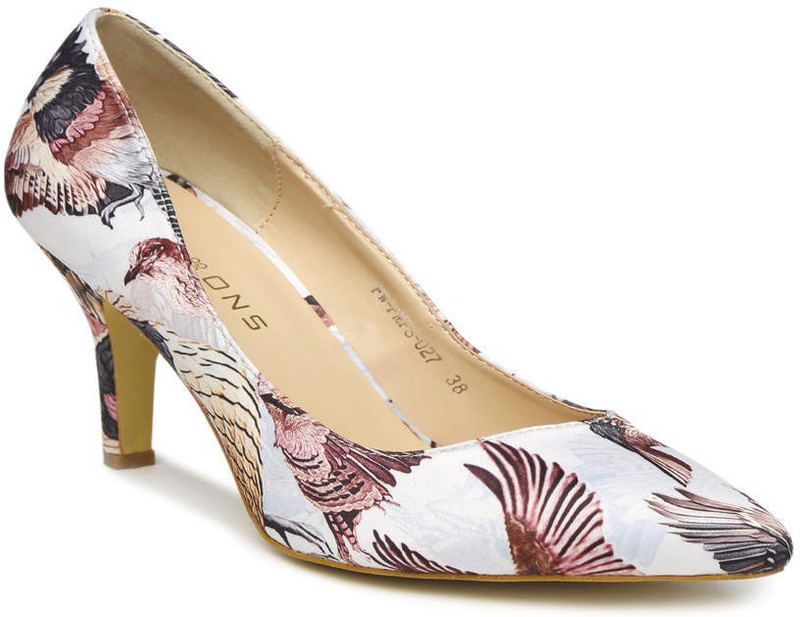 Addons Addons Beige Colored Pump Women Multicolor Heels Addons Addons Beige Colored Pump Women Multicolor Heels