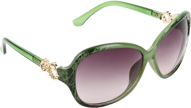 Zyaden Oval Sunglasses(Black)