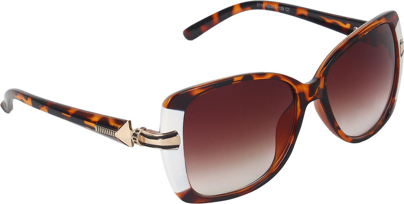 Abner Rectangular Sunglasses(Brown) Abner Rectangular Sunglasses(Brown)