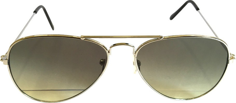 devizer optics Aviator Sunglasses(Grey)
