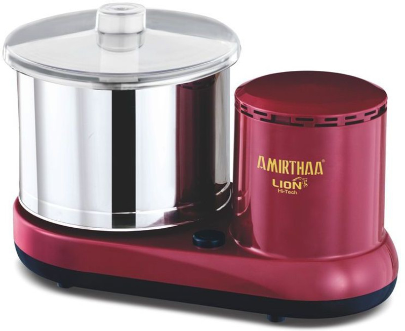 AMIRTHAA LION (Wine Red) Wet Grinder(Maroon)
