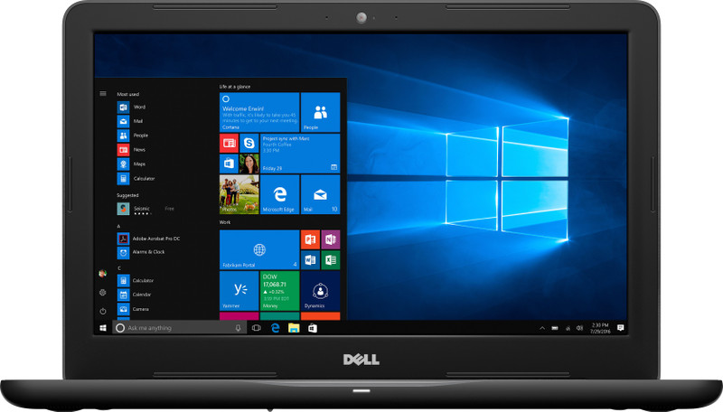 5567i34GB1TB Dell Inspiron Core i3 6th Gen - (4 GB/1 TB HDD/Linux) 5567 Notebook(15.6 inch, Black, 2.36 kg)
