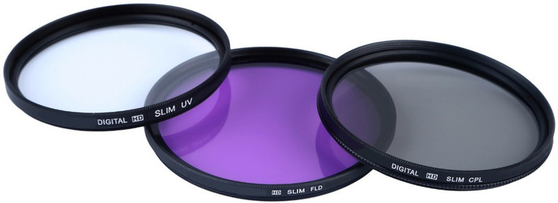 Axcess 67 Mm UV CPL FLD Kit Multi-coated 3pcs Special Effects Filter(67 mm)