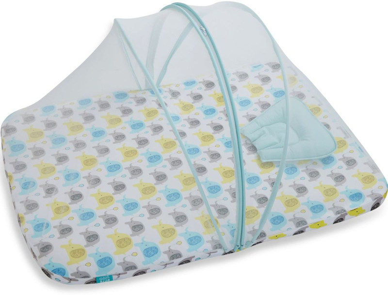 Mini Klub Polycotton Bedding Set(Multicolor, 1 Top Bed, 1 Head Shaping Pillow) Mini Klub Polycotton Bedding Set(Multicolor, 1 Top Bed, 1 Head Shaping Pillow)