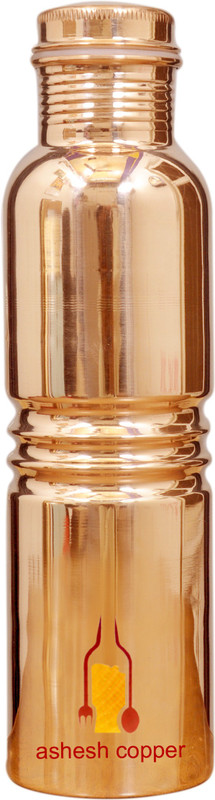 ashesh copper 3 ring antique design 950 ml Bottle(Pack of 1, Gold, Brown)