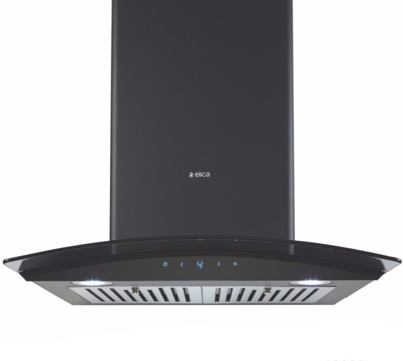 Elica TNT 4S BF 60 TOUCH NERO, 4 Speed Touch Control Wall Mounted Chimney(Black 1100 m³/h) Elica TNT 4S BF 60 TOUCH NERO, 4 Speed Touch Control Wall Mounted Chimney(Black 1100 m³/h)