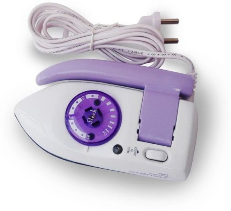 OZOMAX MINI IRON BOX Dry Iron(Violet)