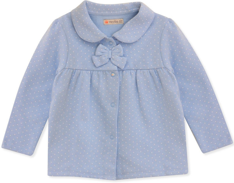 FS Mini Klub Full Sleeve Printed Baby Girls Casual Jacket