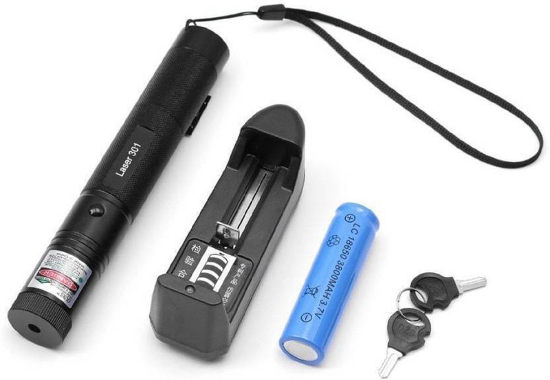 Goyal Green Rechargable Laser Light Pointer(532 nm, Green) Goyal Green Rechargable Laser Light Pointer(532 nm, Green)