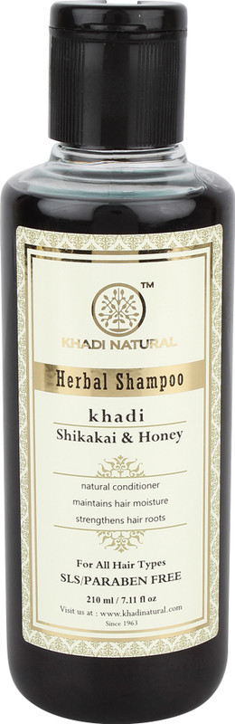 Khadi Natural Shikakai & Honey Shampoo SLS & Paraben Free(210 ml)