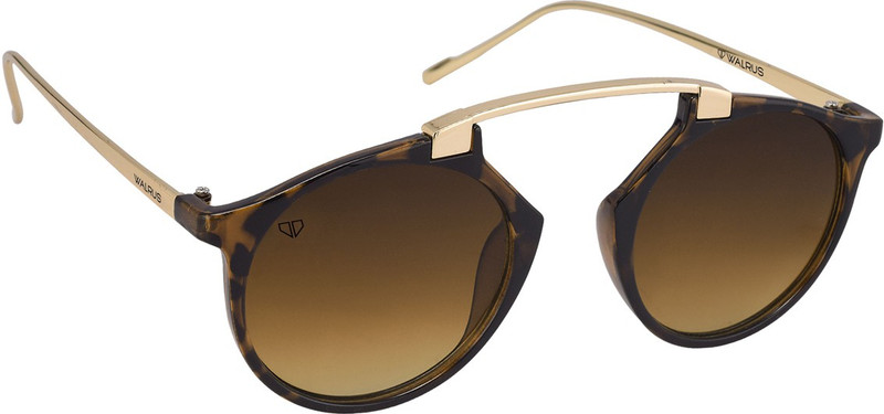 Walrus Round Sunglasses(Brown) Walrus Round Sunglasses(Brown)