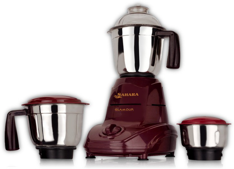 mccoy SAHARA GLAMOUR 750 W Mixer Grinder(CHERRY, 3 Jars)