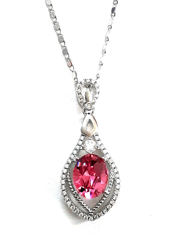 sparkle jewels Exquisite swarovski elements pendant for women and girls 22K White Gold Swarovski Crystal Metal Pendant Gold-plated Swarovski Crystal Metal Pendant