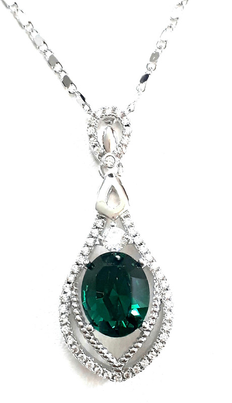 sparkle jewels Exquisite swarovski elements pendant for women and girls 22K White Gold Swarovski Crystal Metal Pendant Gold-plated Swarovski Crystal Metal Pendant