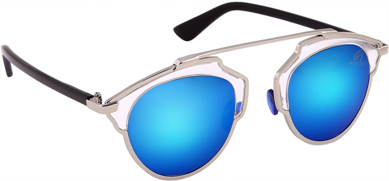 Aislin Oval Sunglasses(Blue) Aislin Oval Sunglasses(Blue)