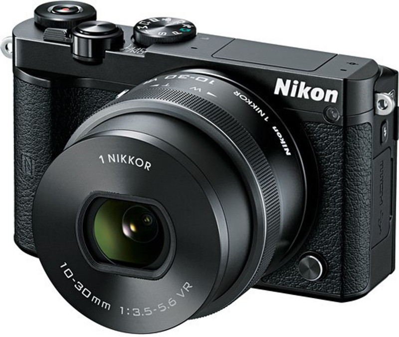 Nikon Nikon 1 J5 With 10-30mm Mirrorless Camera Body with 10-30 mm lens(Black)