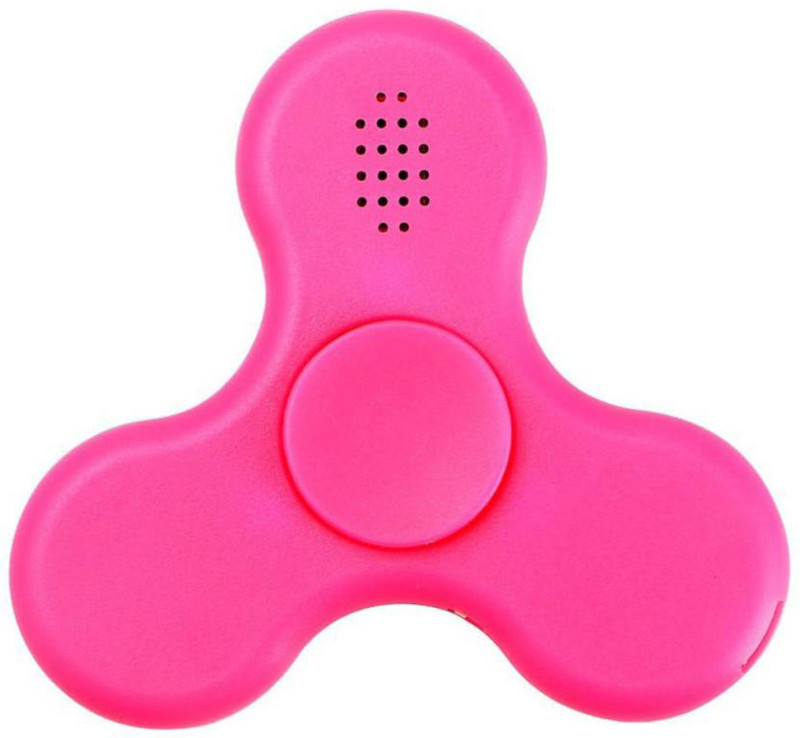 twinstar bluetooth with speaker Fidget Hand Spinner(Pink)