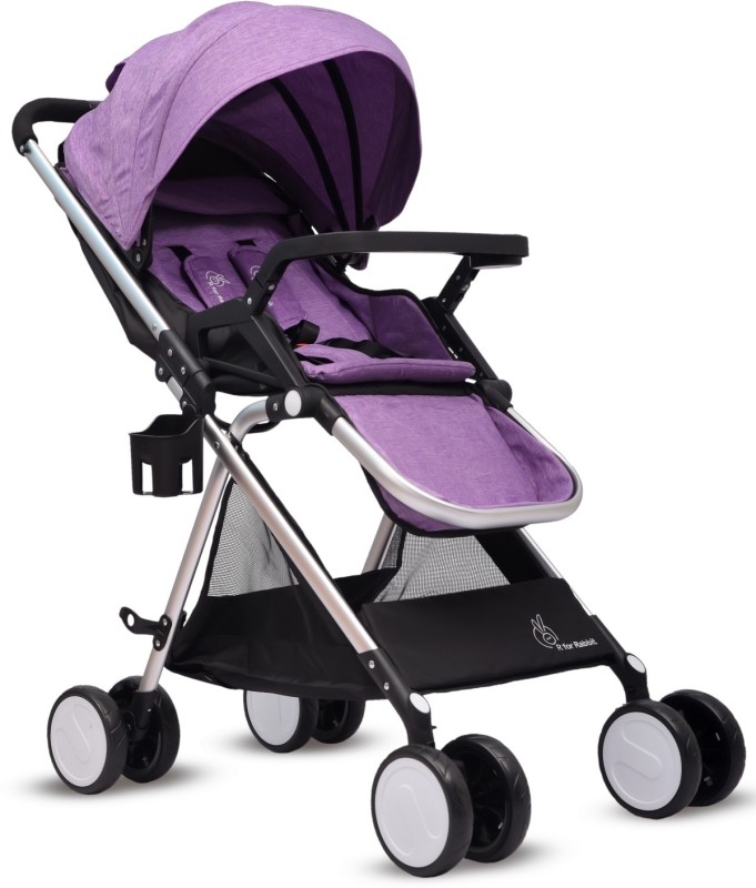 R for Rabbit Giggle Wiggle Stroller(Multi, Purple)