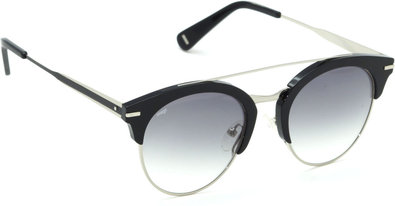 Image Clubmaster, Round Sunglasses(Black)