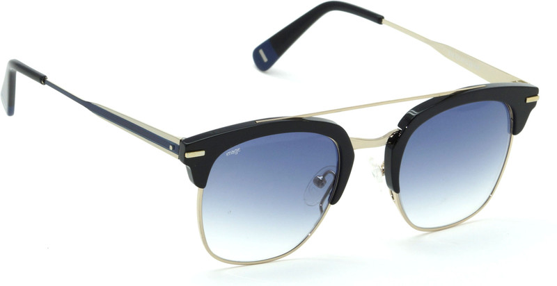 Image Clubmaster Sunglasses(Blue)
