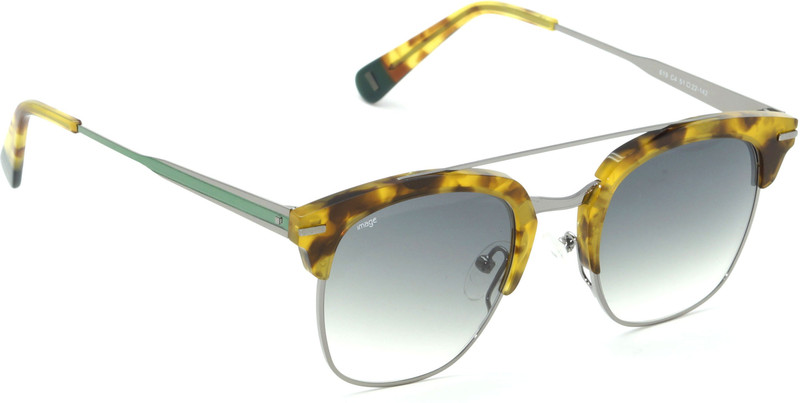 Image Clubmaster Sunglasses(Green)