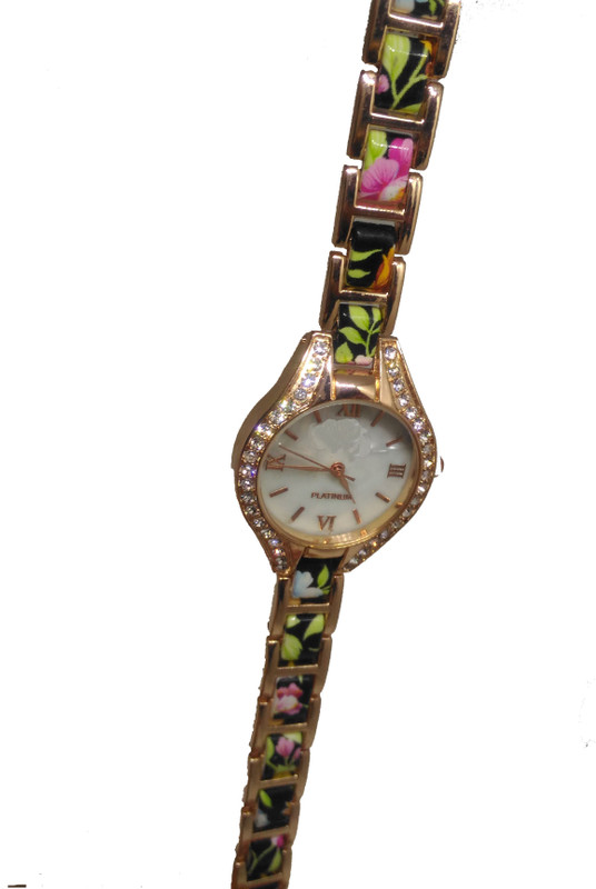 styledose Geneva Floral FLower print watch for womens floral Analog Watch  - For Women