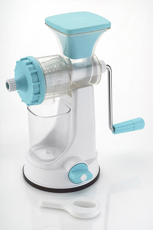 ShopyBucket 0 Fruit & Vegetable Clear Barrel Juicer Multipurpose Hand Juicer color Multicolor pack of 1 (Color May Vary) 450 W Juicer Mixer Grinder(Multicolor, 4 Jars)