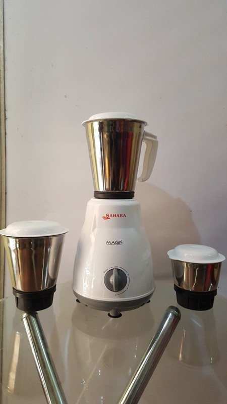 mccoy sahara Magik 500W 500 W Mixer Grinder(White, 3 Jars)