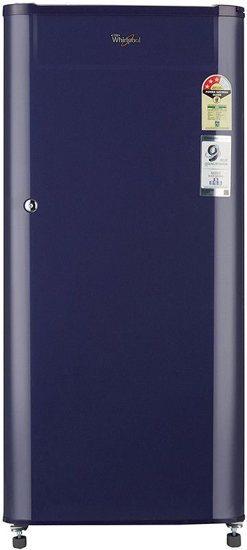 Whirlpool 190 L Direct Cool Single Door 3 Star Refrigerator(Blue, 205 GENIUS CLS PLUS 3S) Whirlpool 190 L Direct Cool Single Door 3 Star Refrigerator(Blue, 205 GENIUS CLS PLUS 3S)