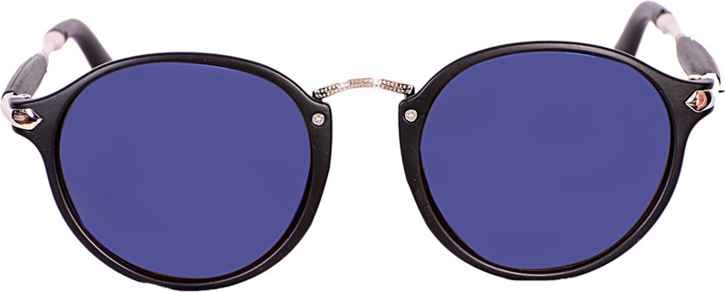 THRILL IMPEX Round Sunglasses(Blue)