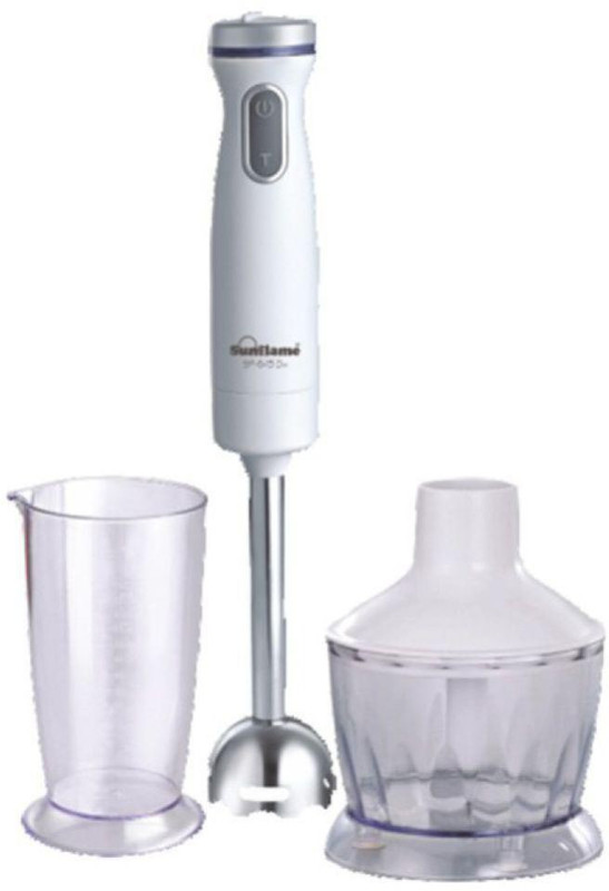 Sun Flame SF-645 DX 600 W Hand Blender(White)