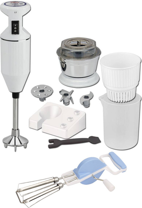 XCCESS XCOMBO_TURBO_WHITE 250 W Hand Blender(White)