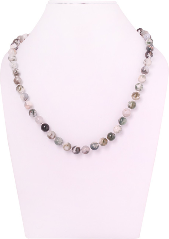 acclare Semi Precious Agate Stone Necklace