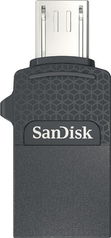 SanDisk Dual Drive USB 2.0 16 GB OTG Drive(Black, Type A to Micro USB)