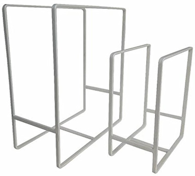 eoan international Plate Rack Steel Wall Shelf(Number of Shelves - 1, White)