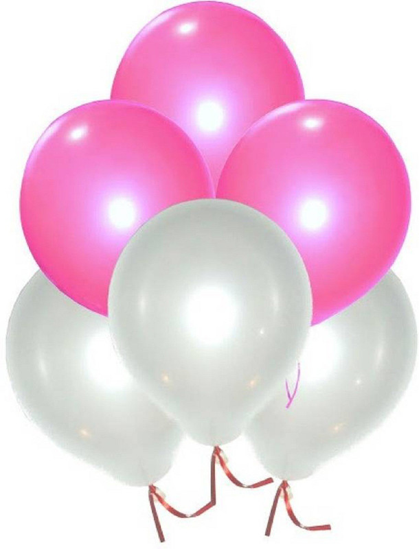 tako bell Solid bubble Balloon(Multicolor, Pack of 50)